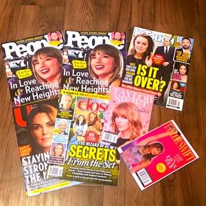 BRAND NEW TAYLOR SWIFT Fan? MAGAZINES Collection of Celebrity Magazines